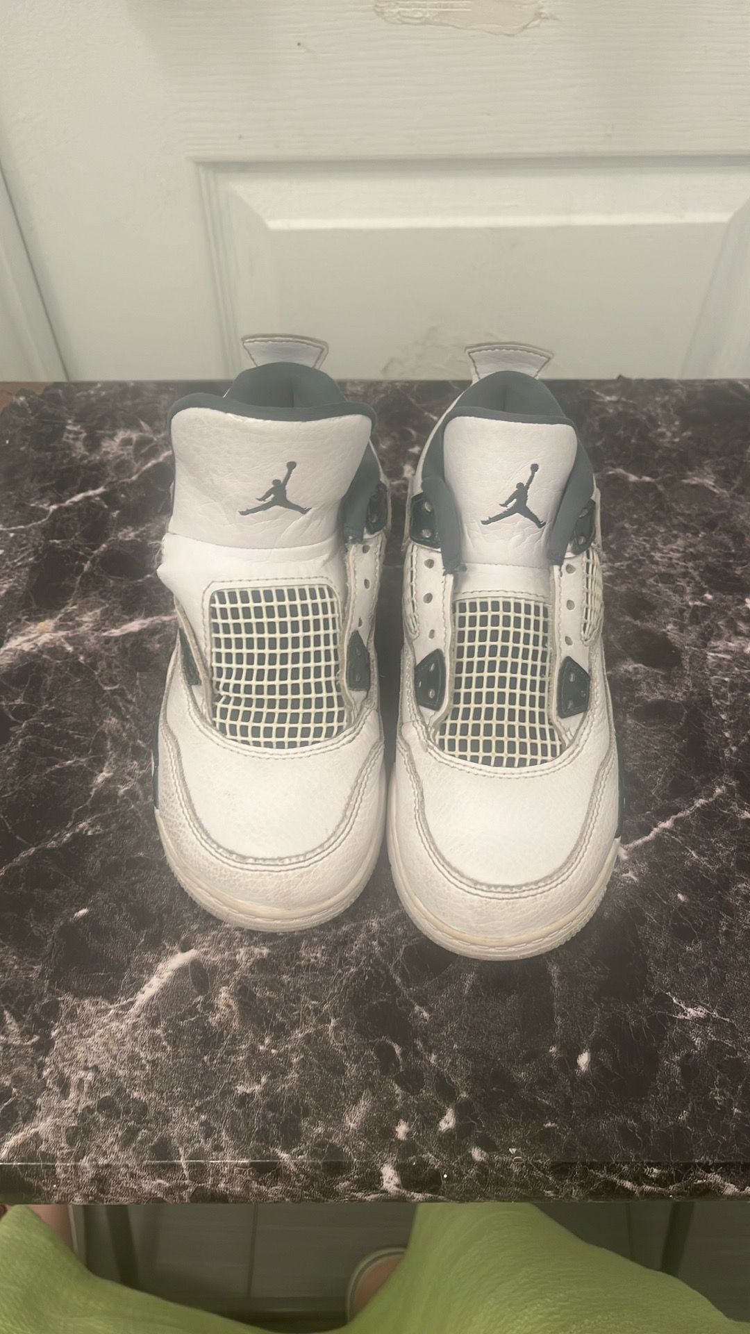 Jordan’s green & white