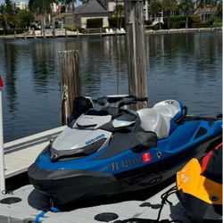 2020 SEA DOO GTX 3 Seater With Radio /GPS/ Cooler 