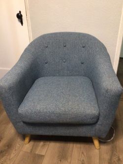 Blue Accent Chair