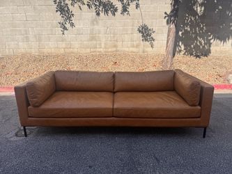 Leather sofa