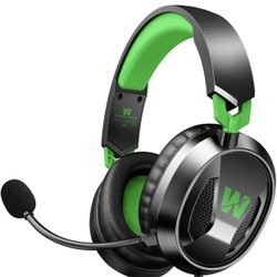WolfLawS G9300 Gaming Headset Headphones for PS4 PS5 Xbox One PC Switch with Microphone, Over Ear Gaming Headsets with Bass Surround Sound