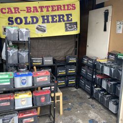 Car batteries