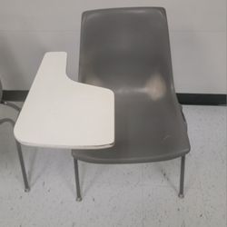 100 +++ Student COLLEGE School Desk Grey White $35