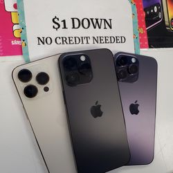 Apple IPhone 14 Pro Max 5G- 90 DAY WARRANTY - $1 DOWN - NO CREDIT NEEDED 