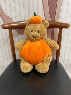 NWT Jellycat Pumpkin Bartholomew Bear  Retired  Fast Shipping 