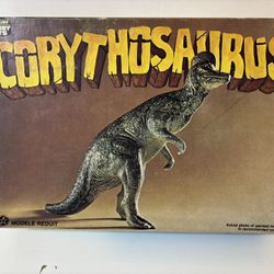 Vintage Corythosaurus Dinosaur Model Kit – Life-Like (Unbuilt)