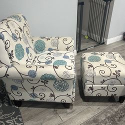 Chair And Ottoman 