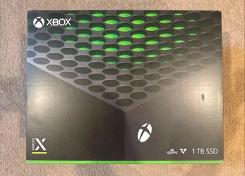 Xbox Series X 1TB Console - Xbox Wireless Controller - 4K Video Game Console - 120FPS - Microsoft