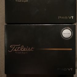 Titleist ProV1 2025 (w/ Enhanced Alignment) 2 Unopened Boxes