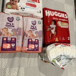 Size 2 Diapers 