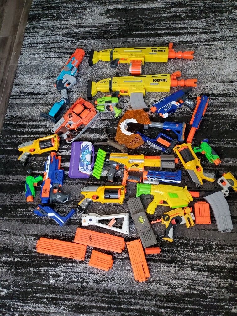 Nerf Gun Large Lot
