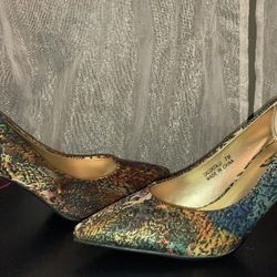 J Renee multicolored heels