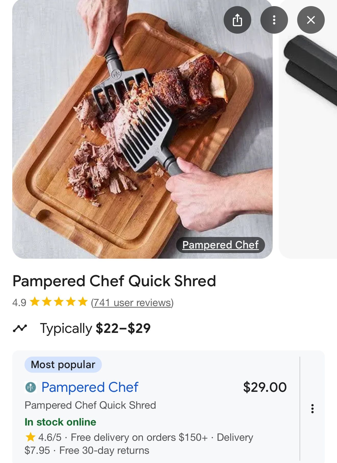 Pampered Chef Quick Shred