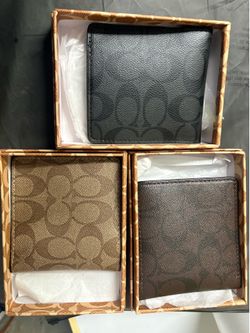 Coach men wallets
