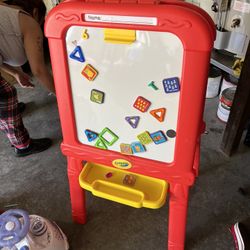 Kids White Board/ Chalkboard 