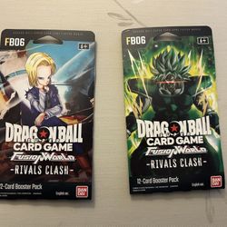 Dragon Ball Super TCG: Fusion World Rivals Clash Packs Sealed