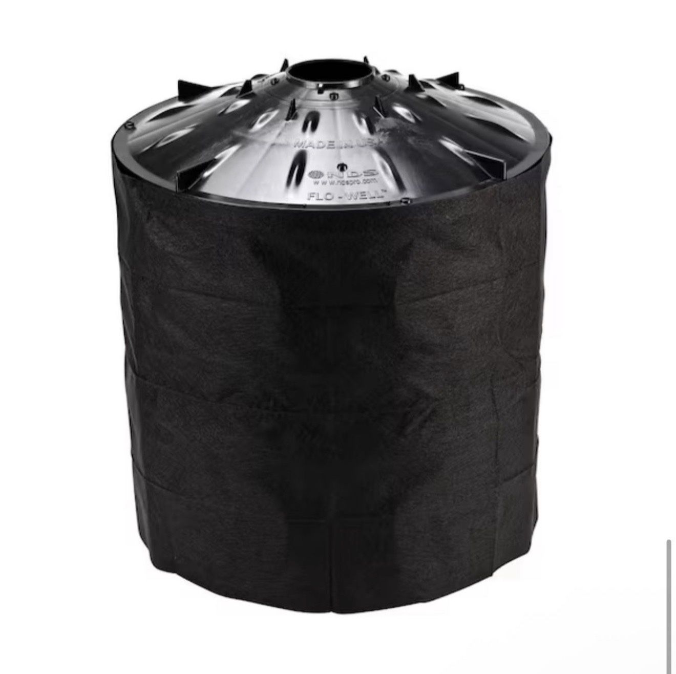 🔥 24 in. x 24 in. x 29 in. 50 Gal. Plastic Flo-Well Stormwater Dry Well System Catch Basin Kit, 3 S