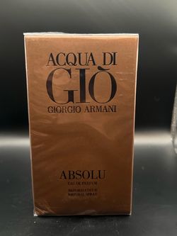 BRAND NEW GIORGIO ARMANI ACQUA DI GIO ABSOLU EAU DE PARFUM 100M