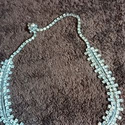 Rhinestone Necklace 