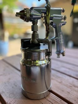DeVilbiss TLC 555 & Binks 2100 Paint Spray Gun