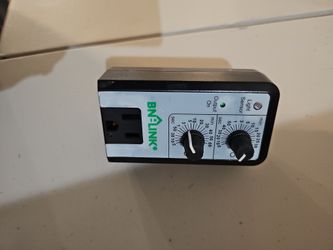 BN-LINK Short Period Repeat Cycle Intermittent Timer, Interval Timer - Day, Night, or 24 Hour Operation, Photocell Light Sensor Dusk to Dawn for Hydro