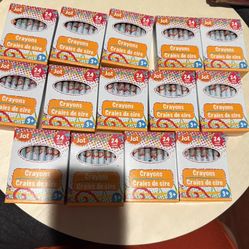 24 Packs Of Crayons Two For A Dollar