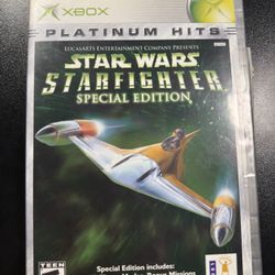 Star Wars Starfighter Special Edition Platinum Hits - Microsoft Xbox