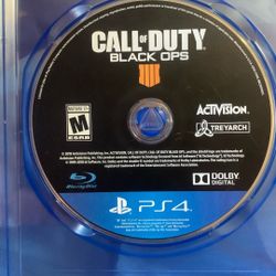 PS4 Black Ops4