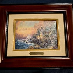 Painting Thomas Kinkade the light of peace