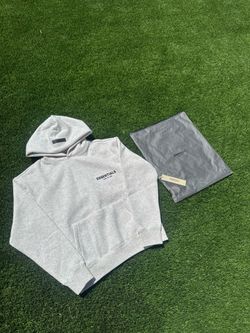 Light oat essential hoodie