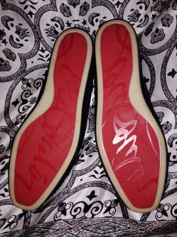 Christian louboutin red bottom espidon loafers. Size 44