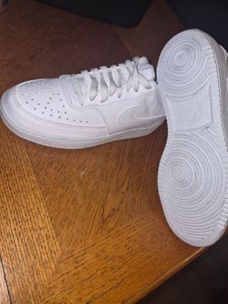 Nike Court Vision Low Next Nature white sneakers
