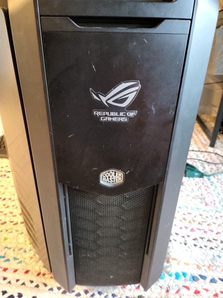 🔥 ASUS ROG Gaming PC Bundle – RTX 2060 SUPER – 24GB RAM – 1200W PSU – Cooler Master Cosmos II – ROG Keyboard + Mouse