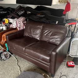 genuine leather couch/love seat |2/3 seater|