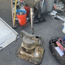 Buffer sand machine for flooring