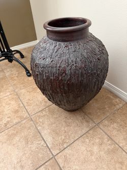 Large Decorative Ceramic Floor Vase