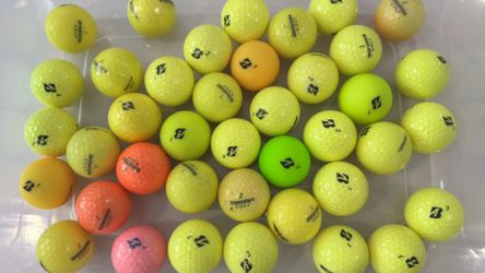 40 BRIDGESTONE COLOR MIX GOLF BALLS