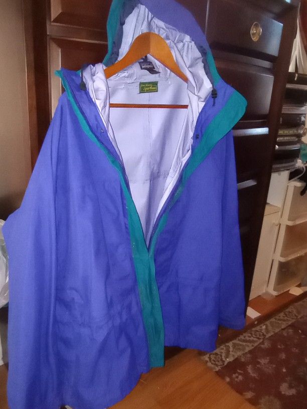 Jacket Rain Woman's Patagonia Heavy Large