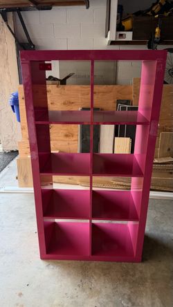 Pink/Fuchsia Bookshelf