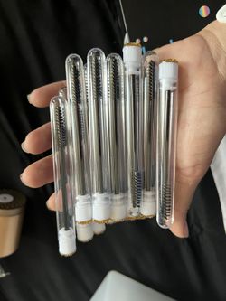 Eyelash Extensions Mascara Brush With Bling