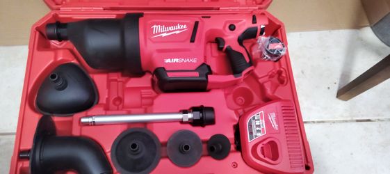 Milwaukee AirSnake Drain Cleaning Air Gun Kit