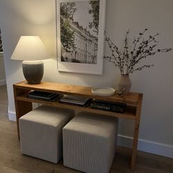 Solid Wood Console table