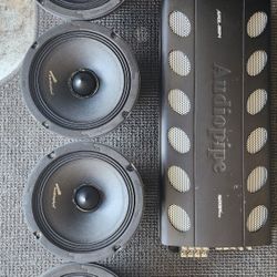 Audiopipe 1504 & Four Audiopipe 6.5