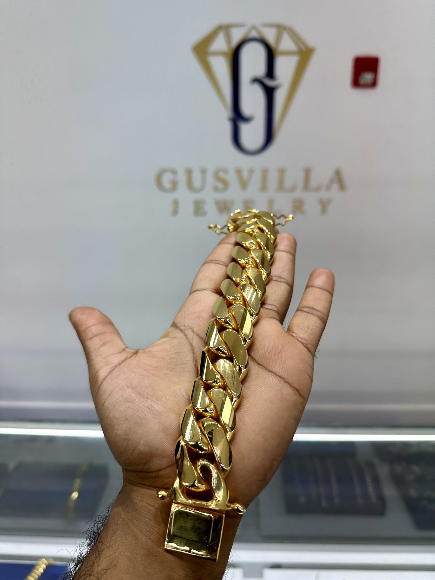 🧑🏼‍🏭🌍29mm 9” Miami Big Boi Cuban Link Bracelet Plated 14k Over Silver 📞🤝😮‍💨🔗