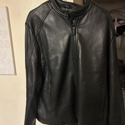 Kenneth Cole Reaction Leather Jacket