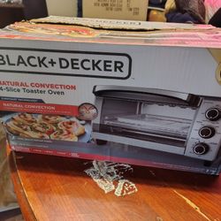 BLACK+DECKER Natural Convection Toaster Oven Stainless Steel