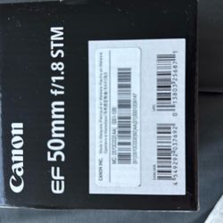 Canon 50mm f/1.8 STM 