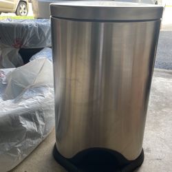 Garbage Can Stainless Steel