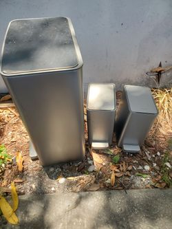 Trash cans