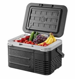 12V Refrigerator convertible Freezer Electric Cooler Portable Freezer for Travel Camping RV Home